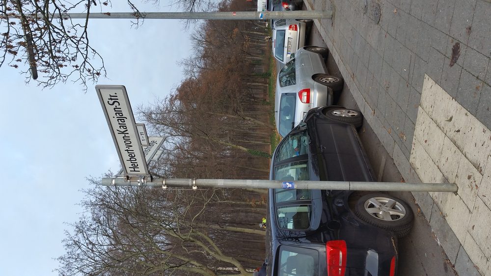 German street sign on a building in Berlin, Germany